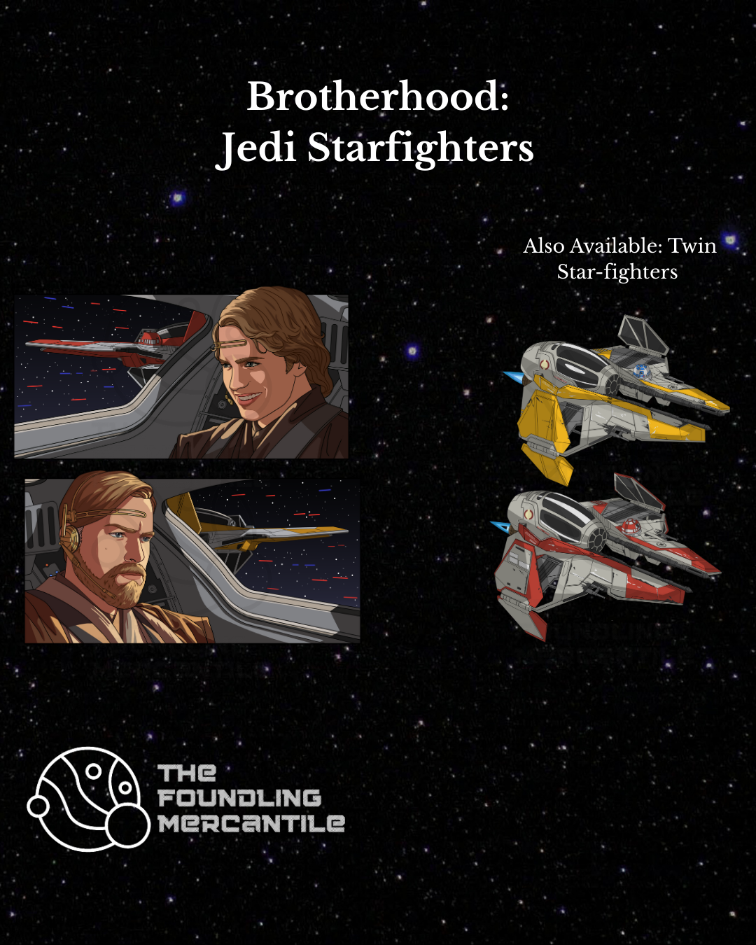 Jedi Starfighters Set - Presale