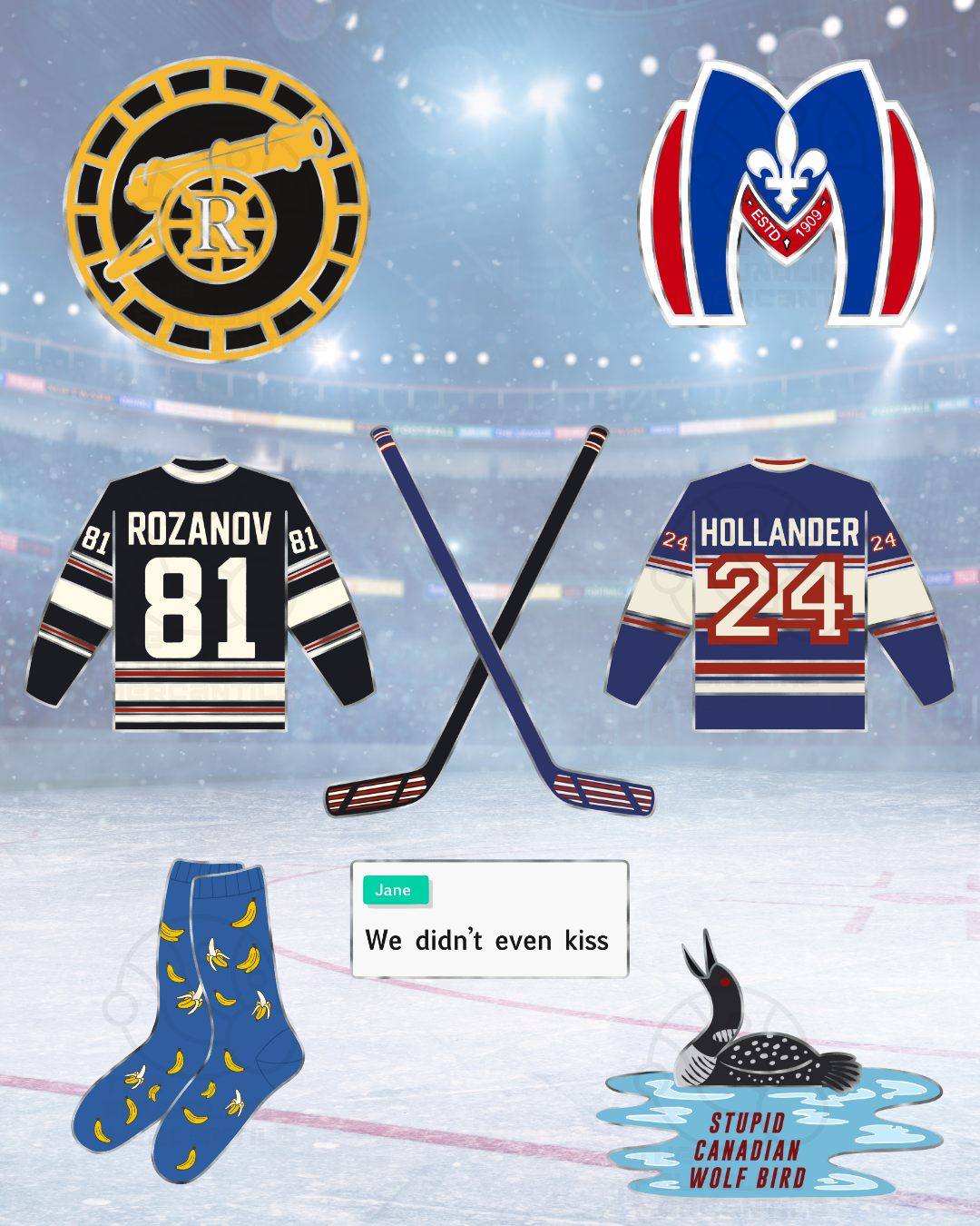 Heated Rivalry Minis - Presale