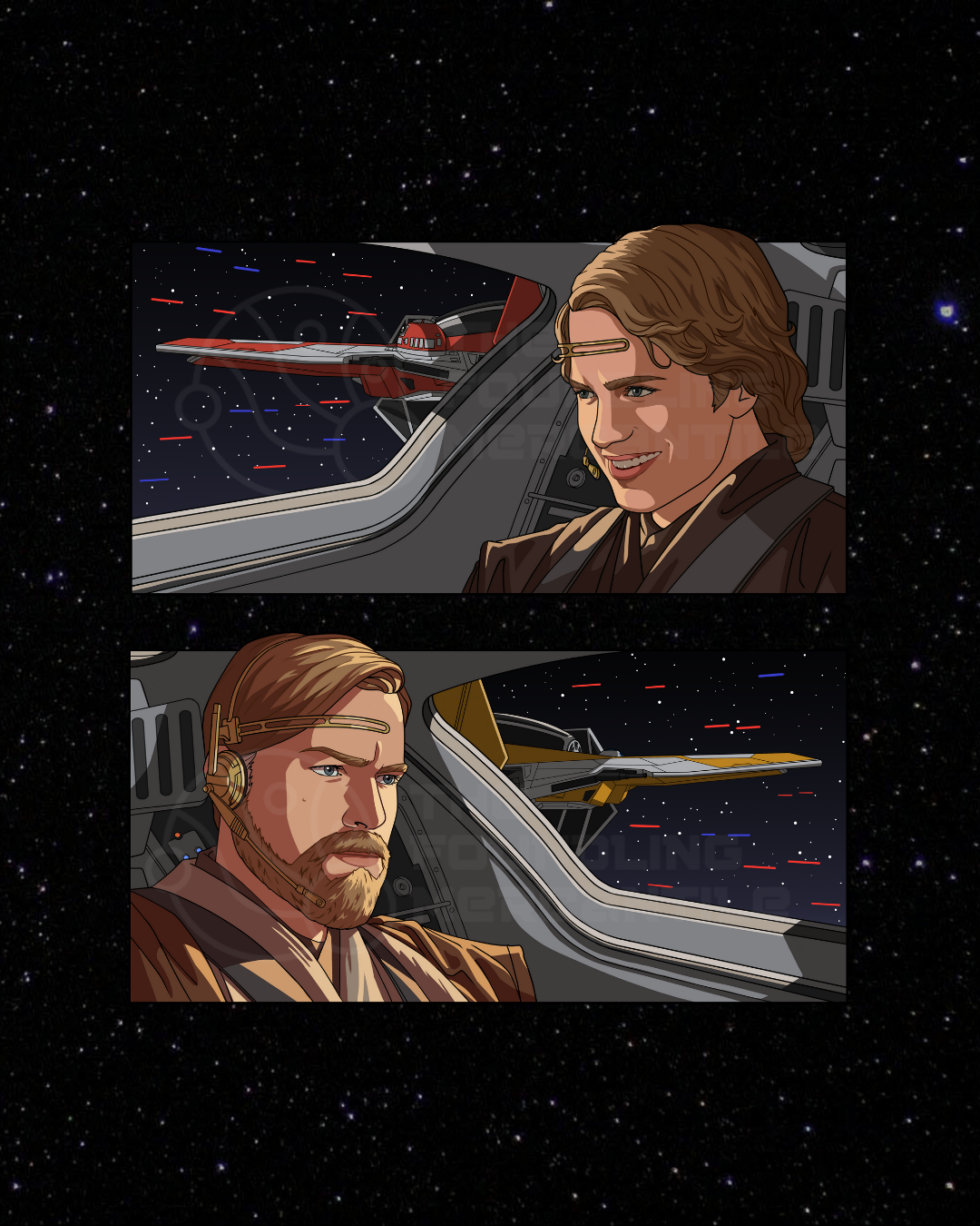 Jedi Starfighters Set - Presale