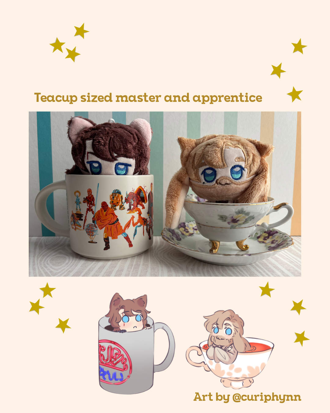 Bunnywan and Nyanakin Plushies - Presale