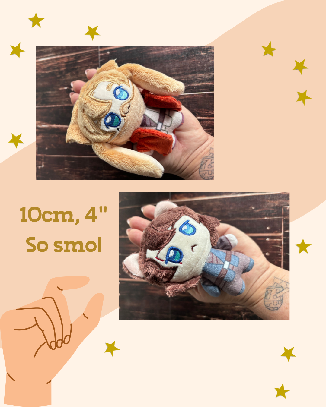 Bunnywan and Nyanakin Plushies - Presale