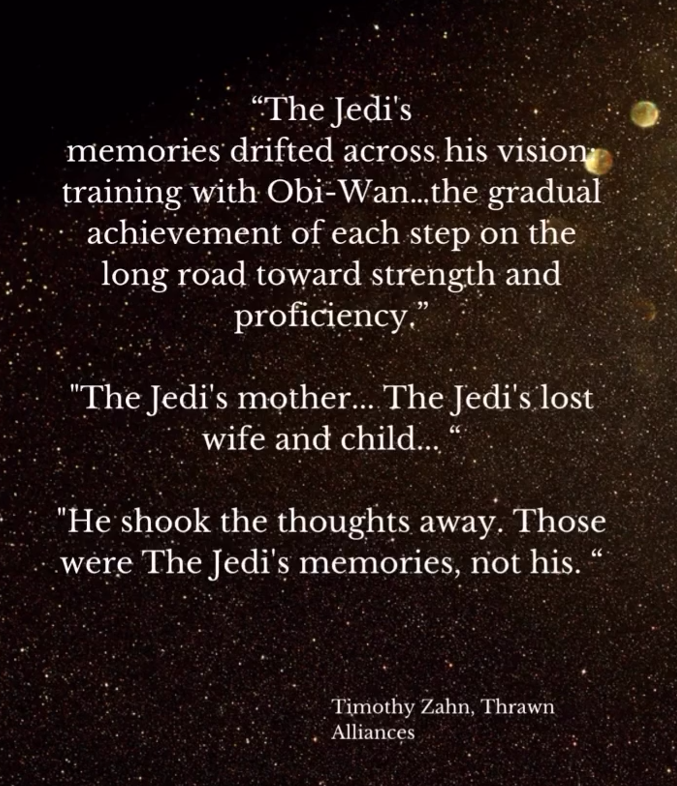 The Jedi Remembers - In Hand