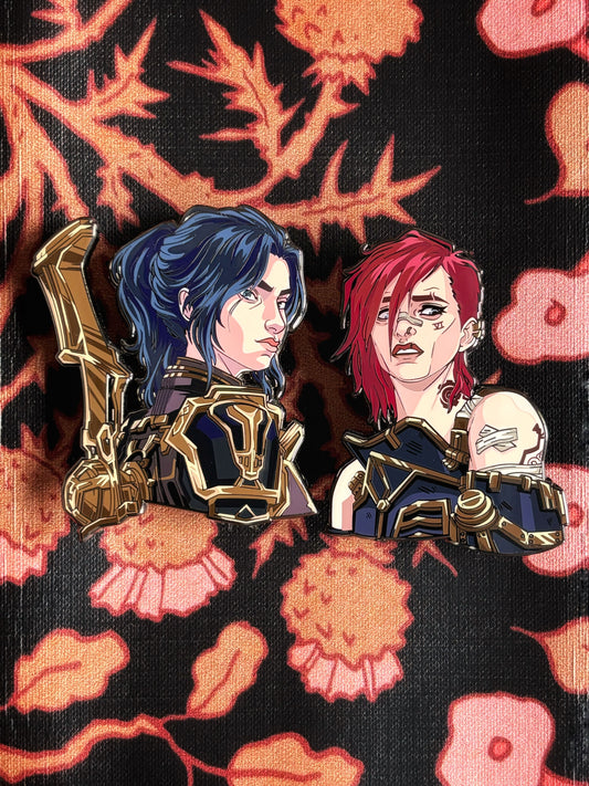 The Brawler and The Enforcer - In Hand