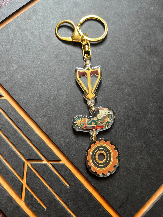 Arcane Acrylic Bag Charms - In Hand