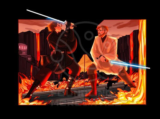 Duel on Mustafar (Dual pin set) - Presale